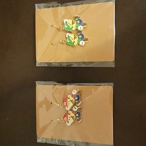 Mario and Luigi Earrings (2 Pack)